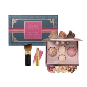 imageLAURA GELLER NEW YORK Own Your Age Boxed Makeup Collection  Amazon Exclusive  Giftable Makeup Set with AllinOne Face Palette Hydrating Lip Color Balm and Retractable Travel Friendly Kabuki Brush