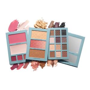 imageLAURA GELLER NEW YORK RSVPReady Big Night Out Full Face Travel Makeup Palette  AllinOne Set includes Eyeshadows Eye Liners Blush Bronzer Highlighter Setting Powder and Lip Creams