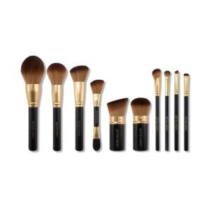 imageLAURA GELLER NEW YORK The Brush Vault  Ultimate Limited Edition Makeup Brush Collection  Includes Ten MustHave Makeup Brushes for Mature Skin Makeup Application  10 Count