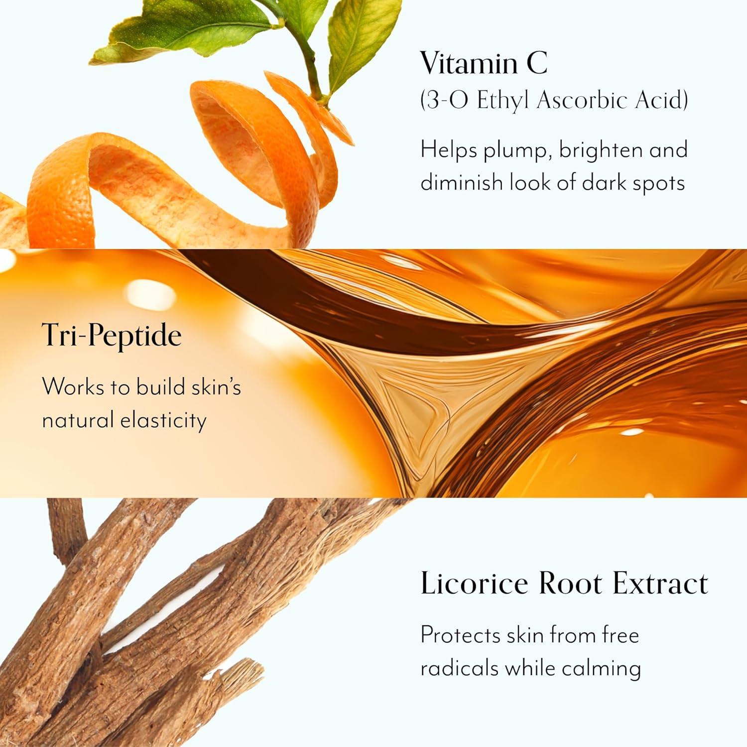 imageBliss Brighten Up Vitamin C  TriPeptide Brightening Serum ampamp Vitamin C Brightening Moisturizer Set