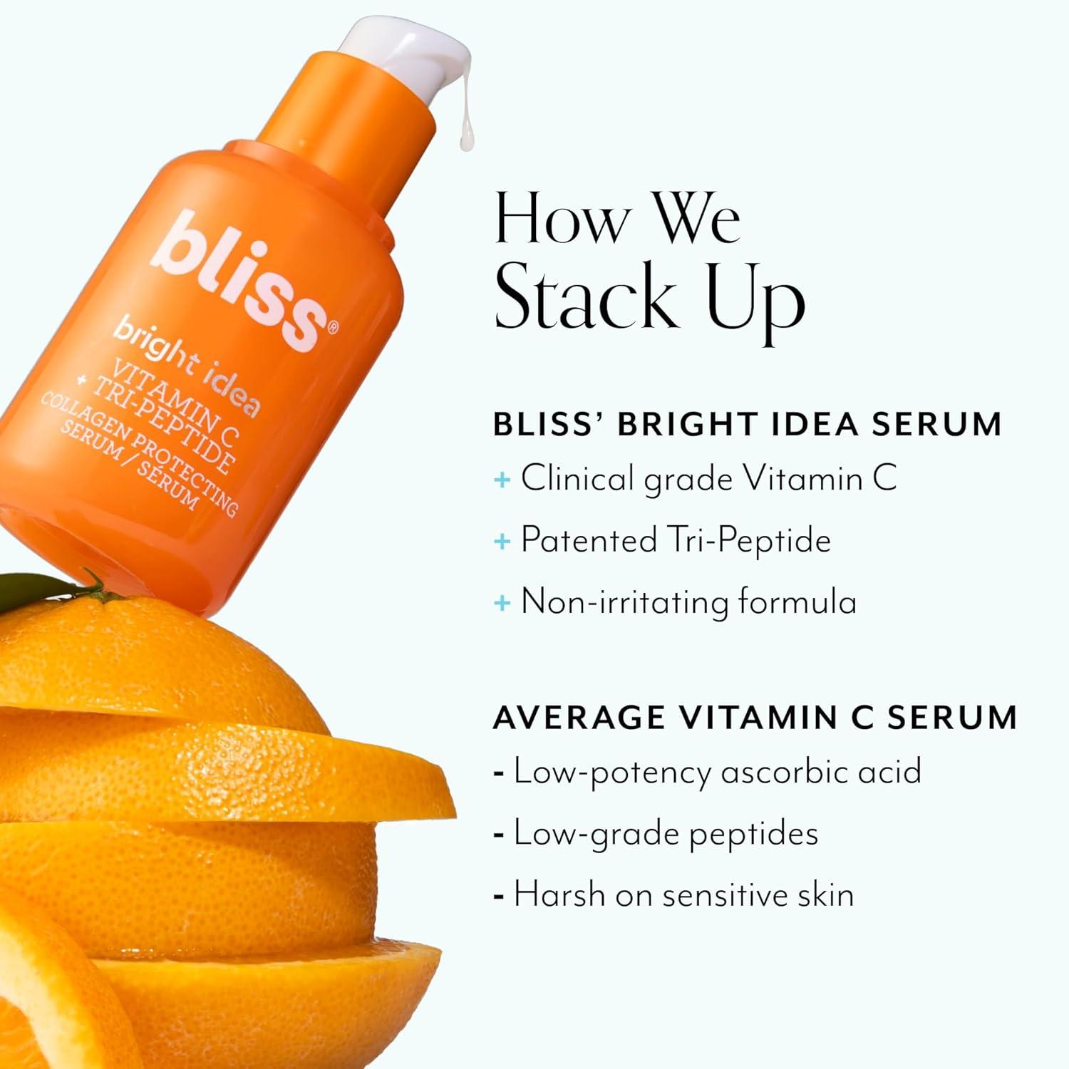 imageBliss Brighten Up Vitamin C  TriPeptide Brightening Serum ampamp Vitamin C Brightening Moisturizer Set