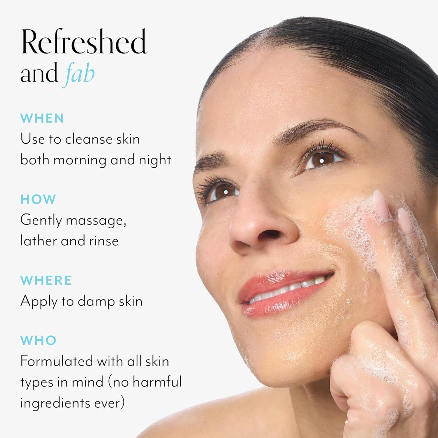 imageBliss Fab Foaming 2In1 Cleanser and Exfoliator with Bamboo Buffers  64 Fl Oz  OilFree Gel Face Wash  Makeup Remover  Vegan ampamp Cruelty Free2in1 Cleanser with Bamboo Buffers 172 Fl Oz