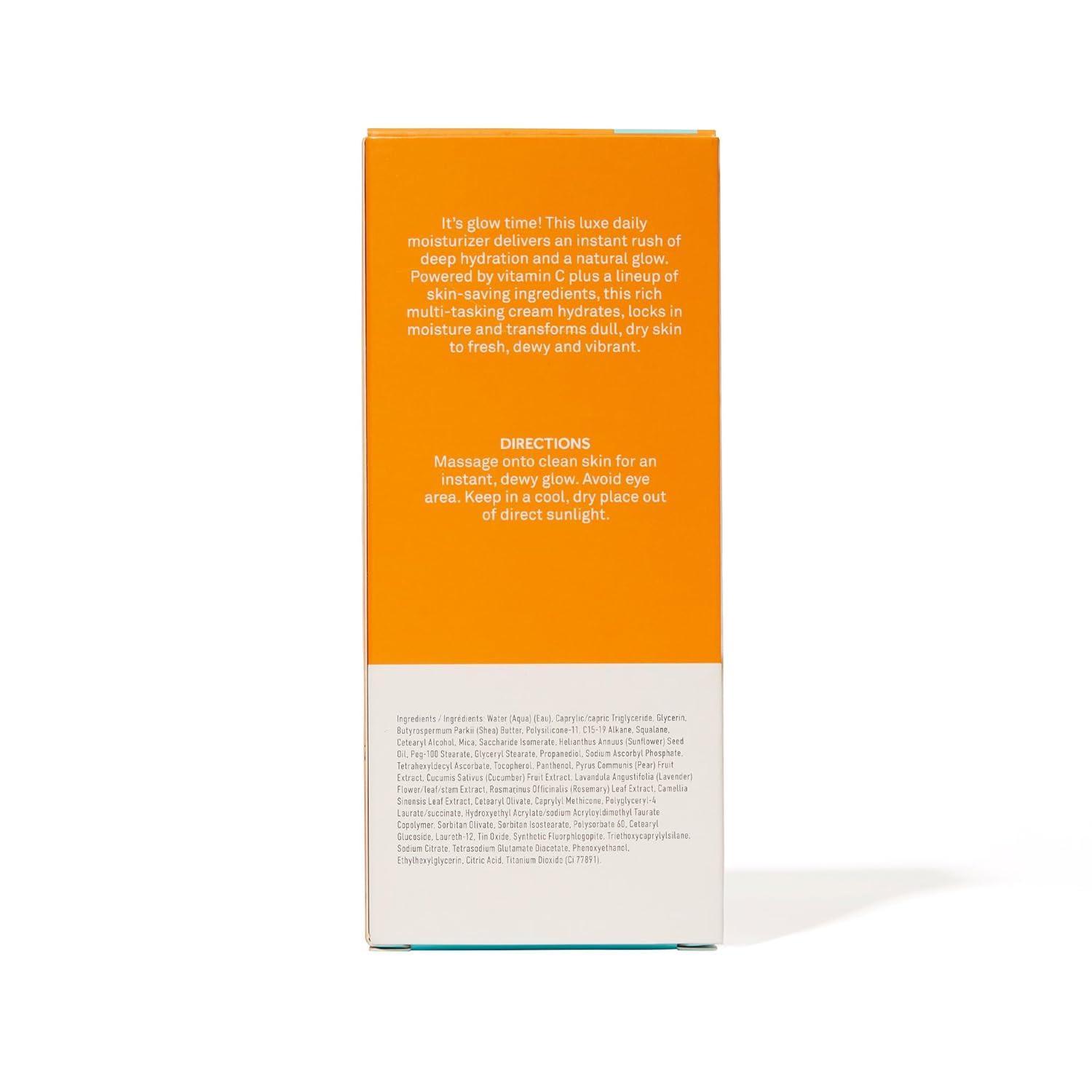 imageBliss Glow Rush Vitamin C Luminous Daily Moisturizer  Brightening Hydrating ampamp Soothing  With UltraStable Vitamin C Vitamin E Squalane ampamp Shea Butter