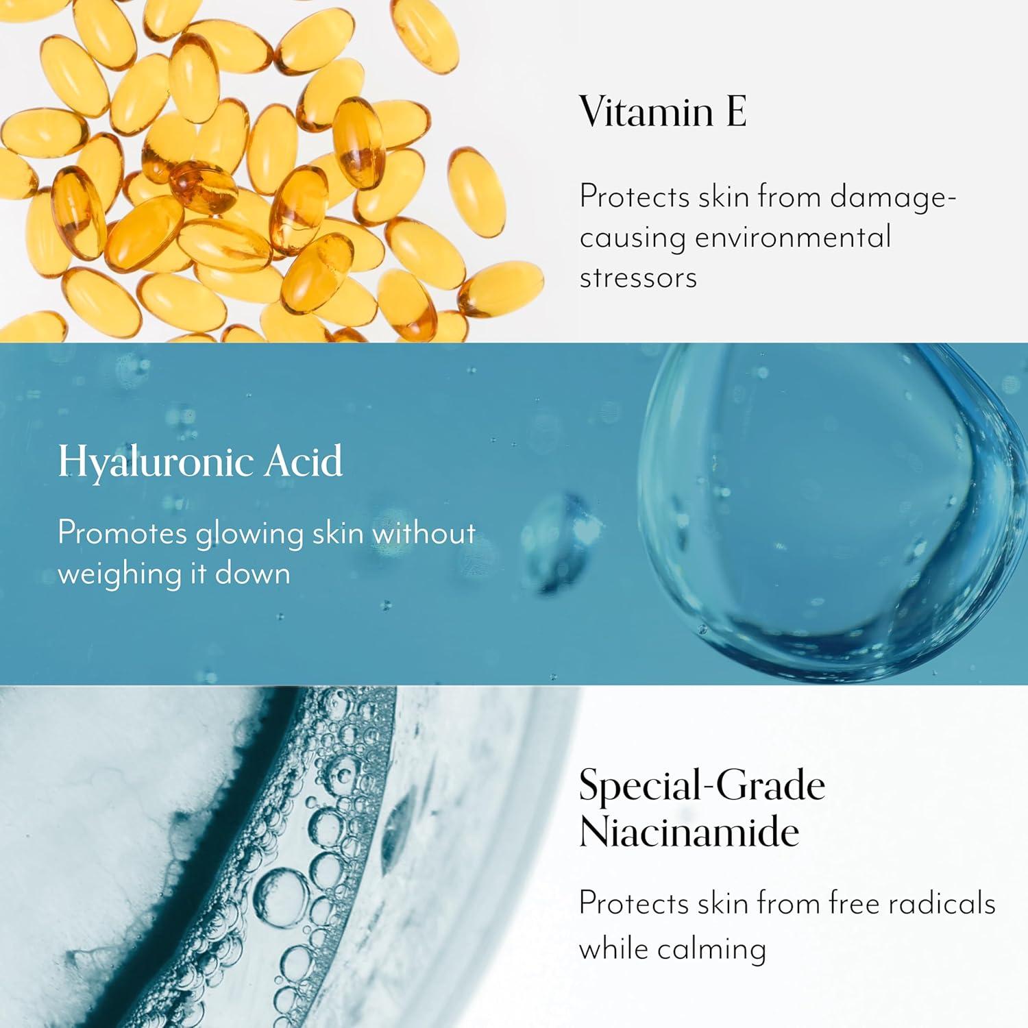 imageBliss Glow ampamp Hydrate Serum  Niacinamide  Hyaluronic Acid Serum  1 Fl Oz  Improves Dullness Hydrates Replenishes ampamp Defends Skin  Lightweight Hydration  Clean  Vegan ampamp Cruelty Free