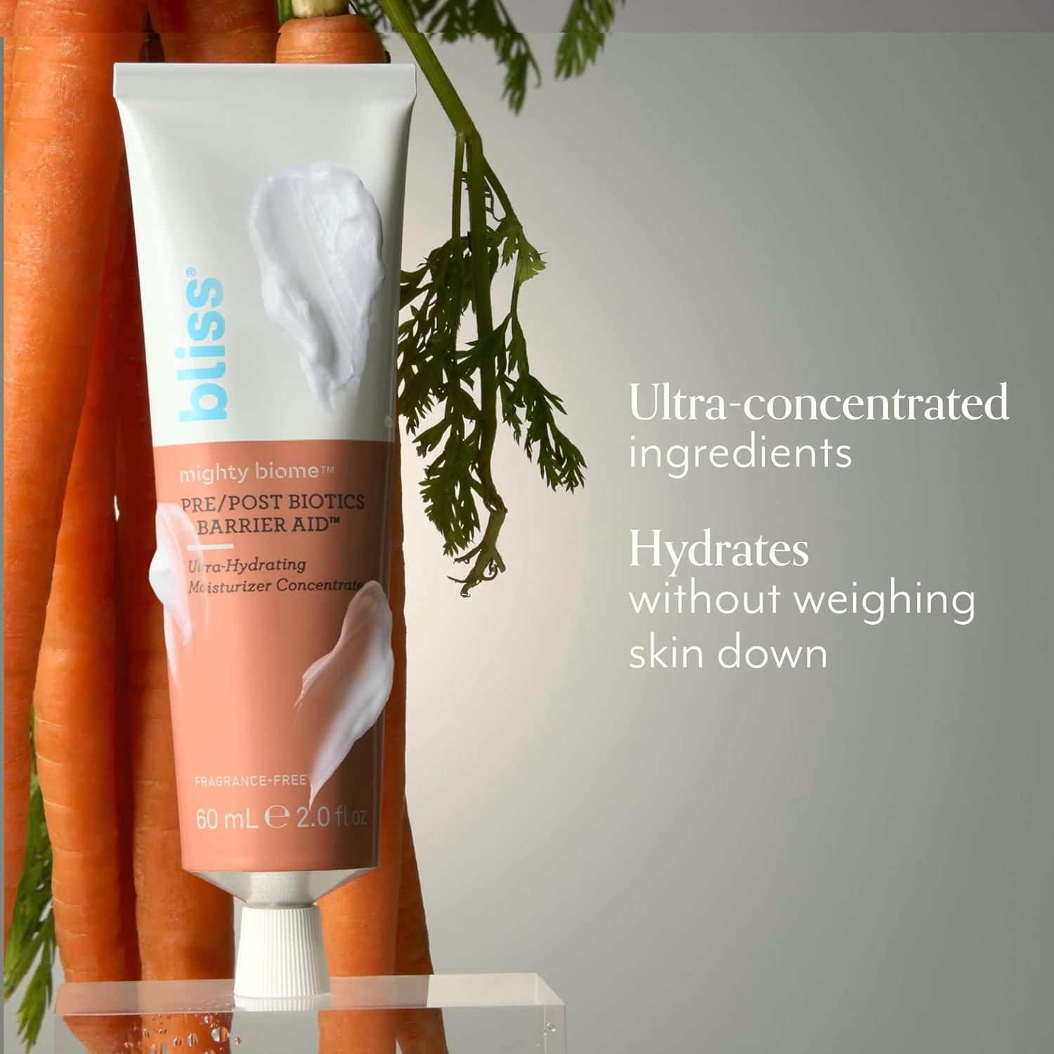 imageBliss Mighty Biome Probiotic Nourishing Moisturizer  UltraHydrating with Squalane ampamp Coconut Oil  Strengthens Skin Barrier  2 oz