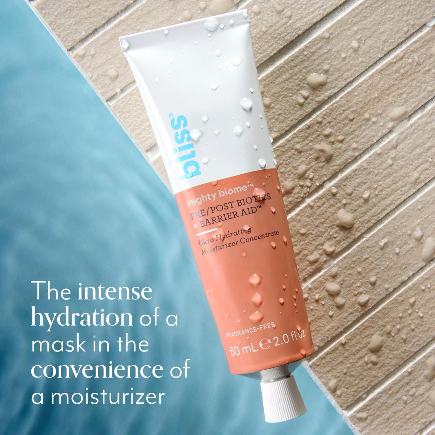 imageBliss Mighty Biome Probiotic Nourishing Moisturizer  UltraHydrating with Squalane ampamp Coconut Oil  Strengthens Skin Barrier  2 oz