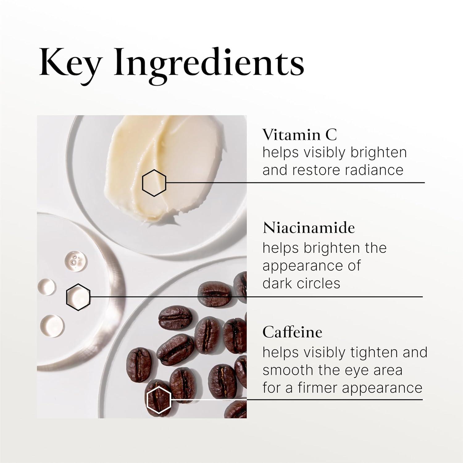 imageBliss Rest Assured  Eye Cream with Vitamin C ampamp Caffeine  05 Fl Oz  Dark Circle Reducing ampamp Depuffing Eye Cream  Clean  Vegan ampamp CrueltyFree