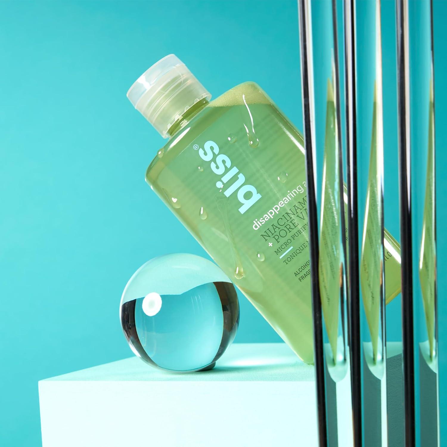 imageBliss What a Melon Replenishing Watermelon Hyaluronic Acid Toner  7 Fl Oz  Witch Hazel ampamp Willow Bark  Hydrates Refreshes and Energizes Tired Skin  Clean  Vegan ampamp CrueltyFreeDisappearing Act Toner