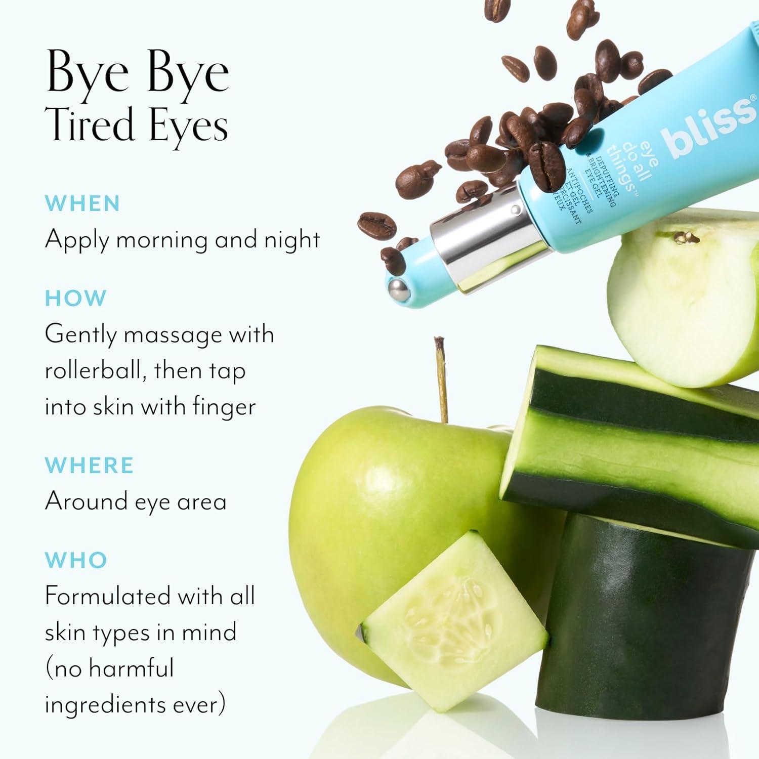 imageBliss Youth Got This Prevent4  Pure Retinol  Eye Do All Things Hydrating Eye Gel Depuff ampamp Brighten