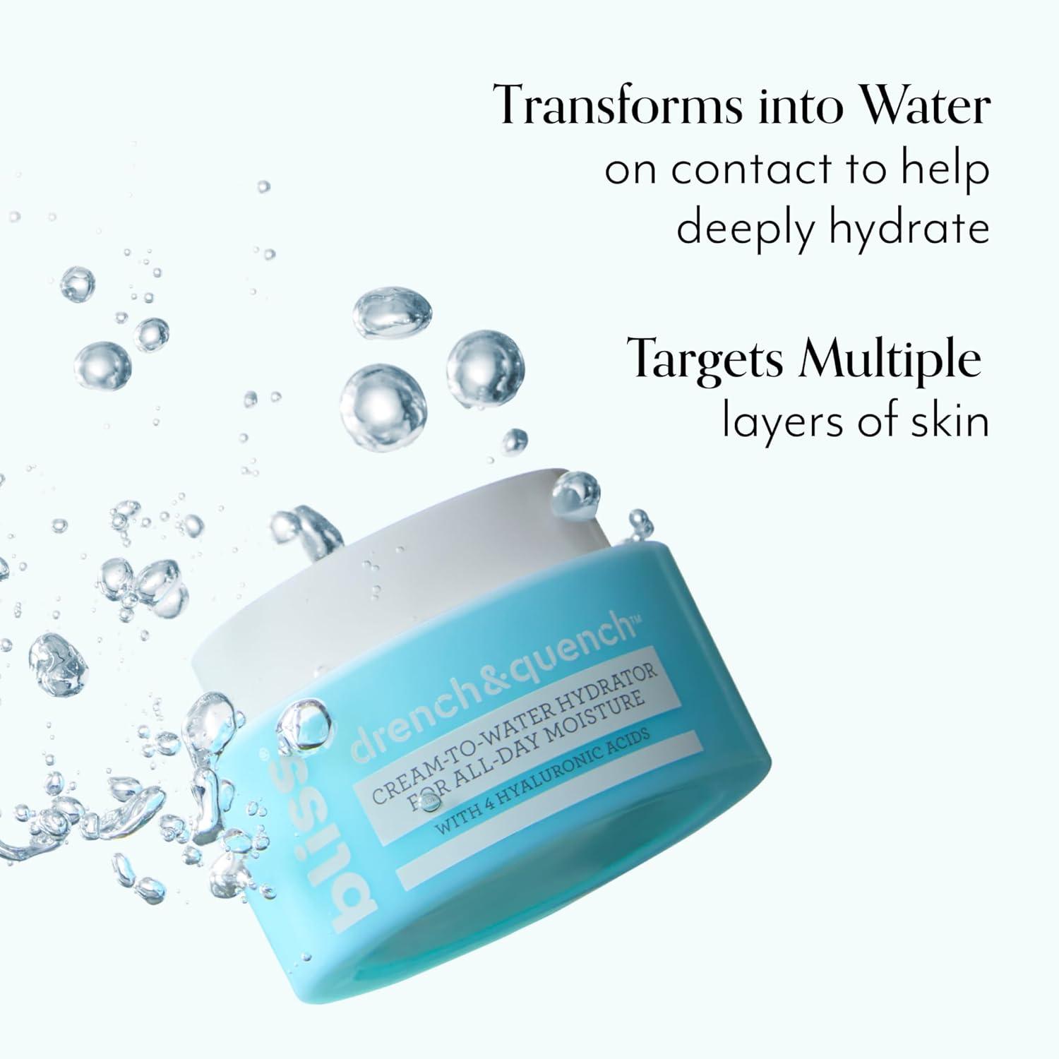 imageBliss Youth Got This Retinol Moisturizer  Pure Retinol  PREVENT4 Complex for Fine Lines Texture ampamp Deep Hydration  Clean FragranceFree Vegan ampamp CrueltyFree  50 mL02 Drench  Quench Moisturizer