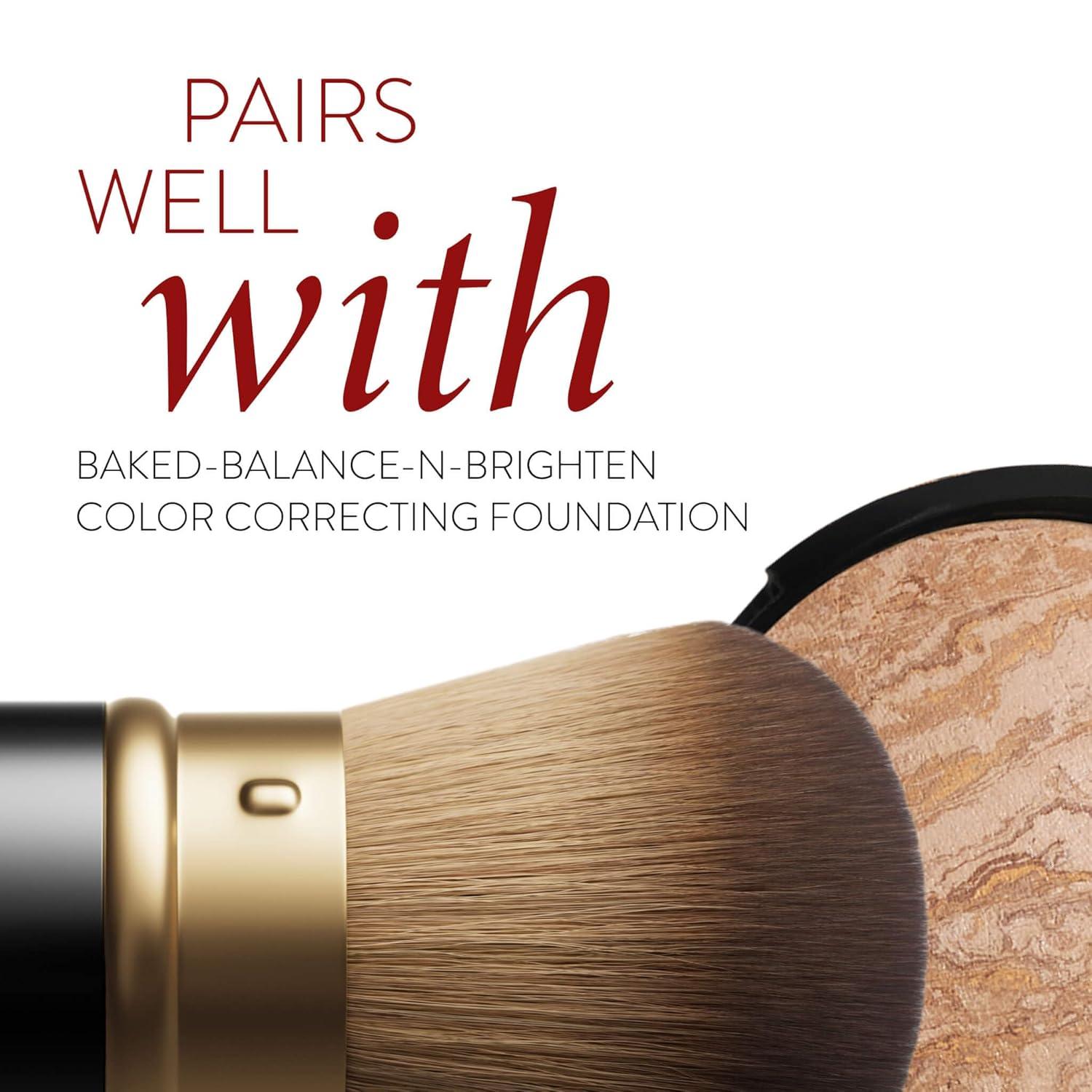 imageLAURA GELLER Baked BalancenBrighten Foundation with Retractable Airbrush Kabuki Brush Makeup Set Golden Medium 2 PC