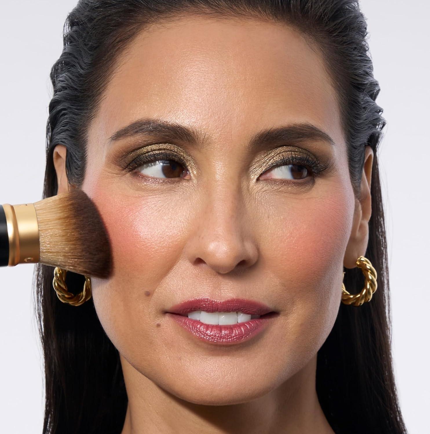 imageLAURA GELLER Baked Starter Kit Tuscan Dreams  Baked BalancenBrighten Powder Foundation  Retractable Angled Kabuki Brush  Best of the Best Palette Tuscan Dreams porcelain