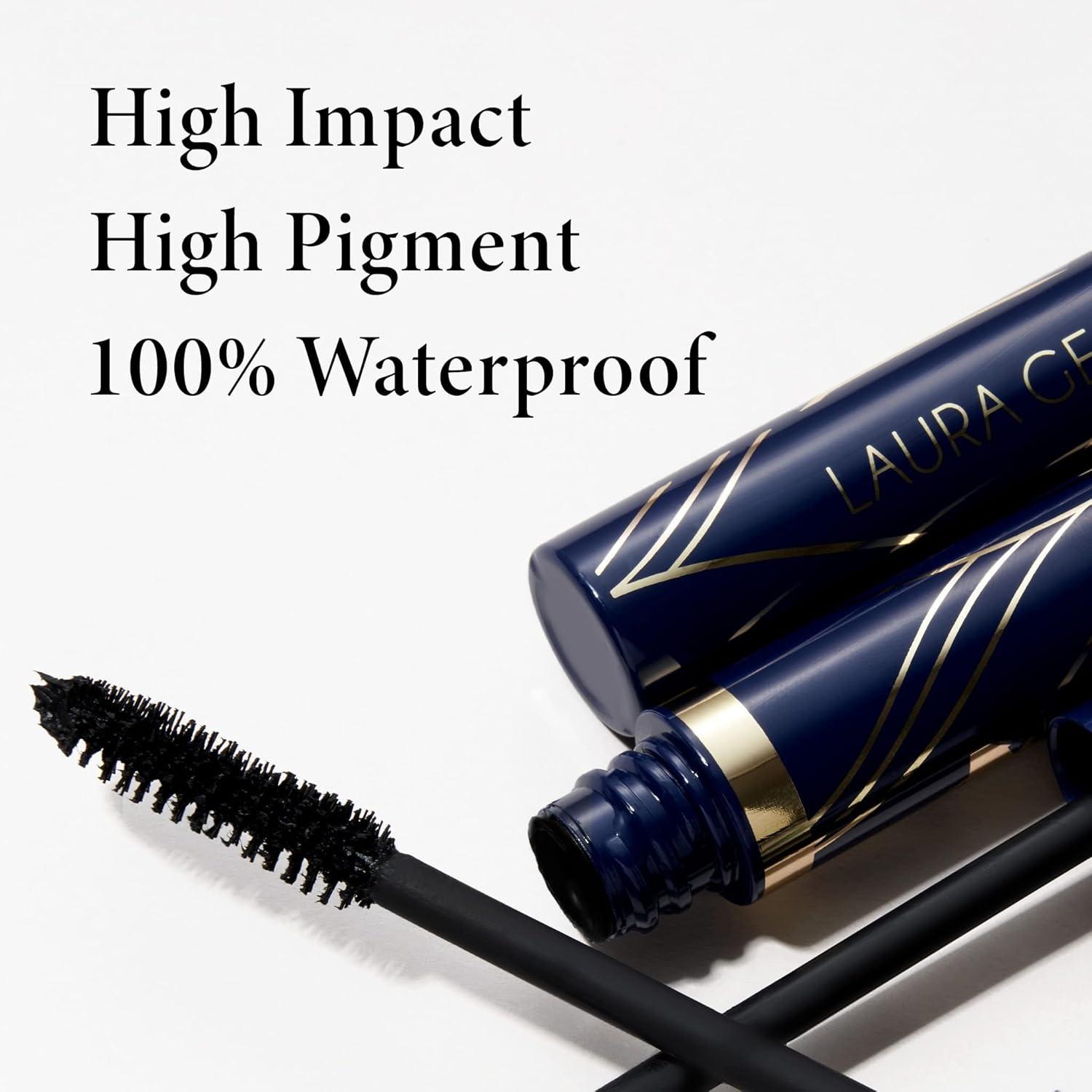 imageLAURA GELLER NEW YORK Always There Lengthening Mascara in Black  Defining Curling Buildable Formula Eye Makeup Innovative Lengthening Brush  1 count037 Ounce Pack of 1
