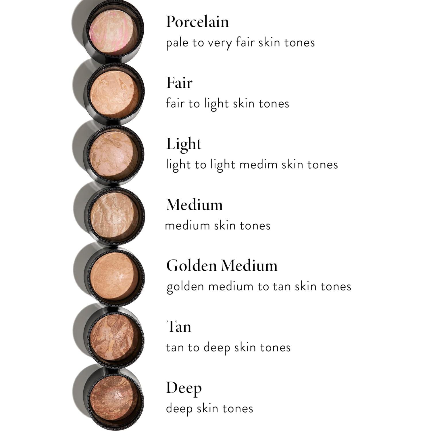 imageLAURA GELLER NEW YORK AwardWinning Baked BalancenBrighten Color Correcting Powder Foundation  Light  Buildable Light to Medium Coverage  DemiMatte Natural Finish102 Fair To Go