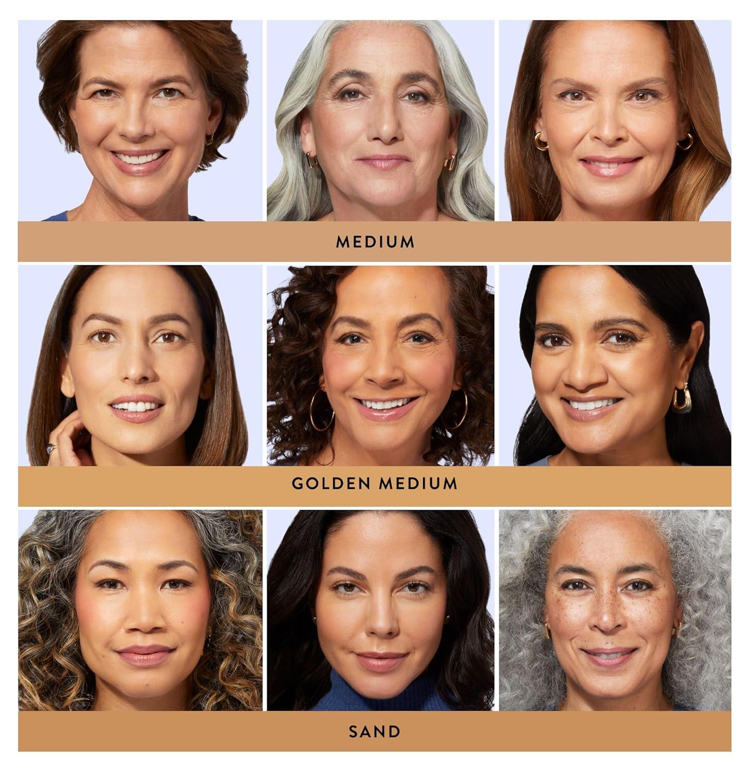 imageLAURA GELLER NEW YORK Baked BalanceNBrighten Color Correcting Foundation Sand  Kabuki Brush04 Medium