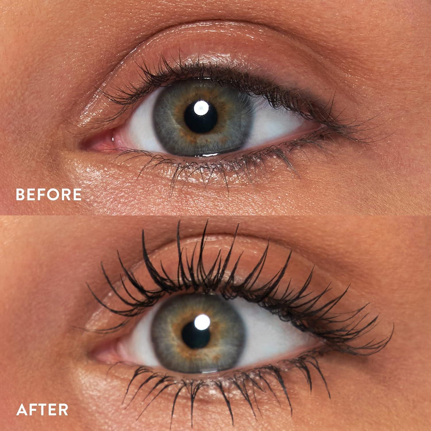 imageLAURA GELLER NEW YORK Baked BalancenBrighten Powder Foundation Porcelain  Retractable Angled Kabuki Brush  Kajal Longwear Length and Volume Black Mascara