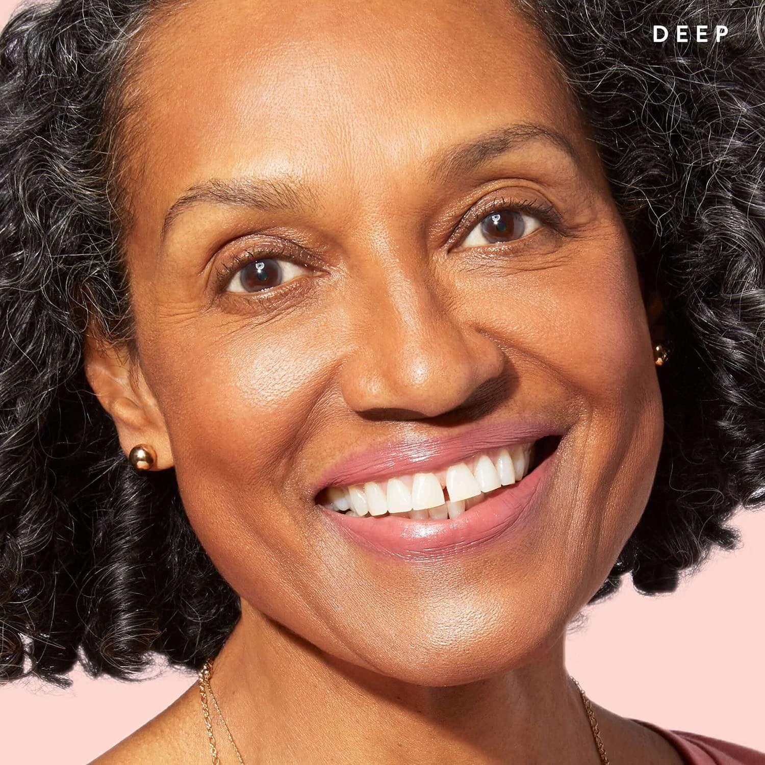 imageLAURA GELLER NEW YORK Baked BalancenGlow Illuminating Foundation  Double Take Full Coverage Liquid Foundation  Deep