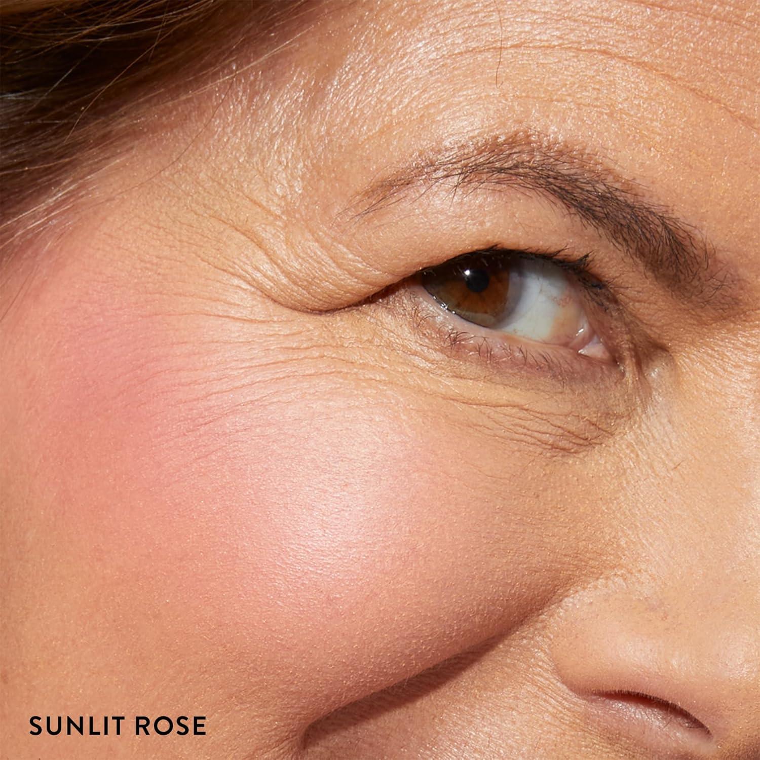 imageLAURA GELLER NEW YORK Baked BlushnBrighten Marbleized Blush  Apricot Berry ampamp Angled Brush 2pc Set07 Sunlit Rose