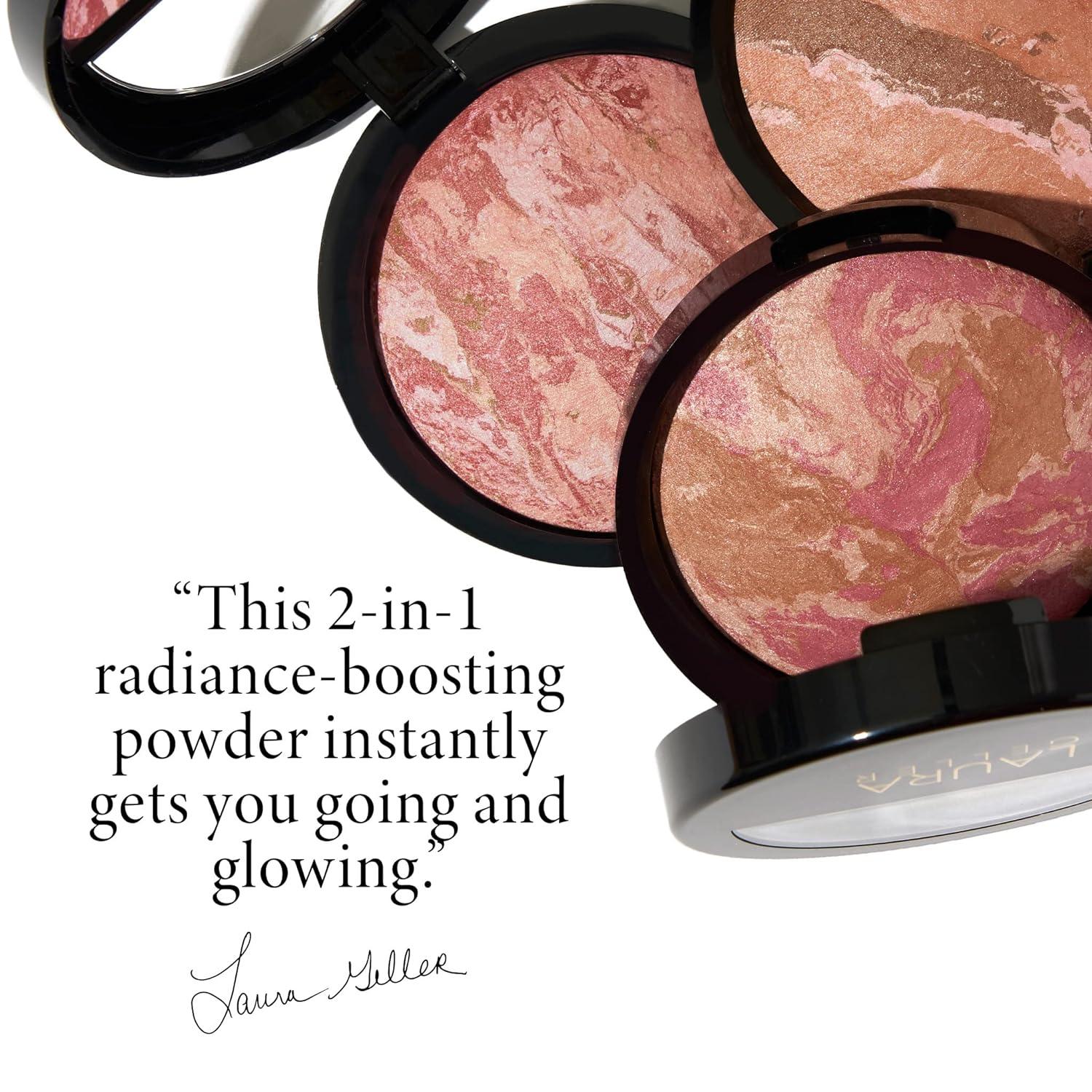 imageLAURA GELLER NEW YORK Baked BlushnBronze Marbleized 2in1 Sculpting Bronzer Blush  Rose Bronze  Contour Face with a Radiant Flush01 Rose Bronze