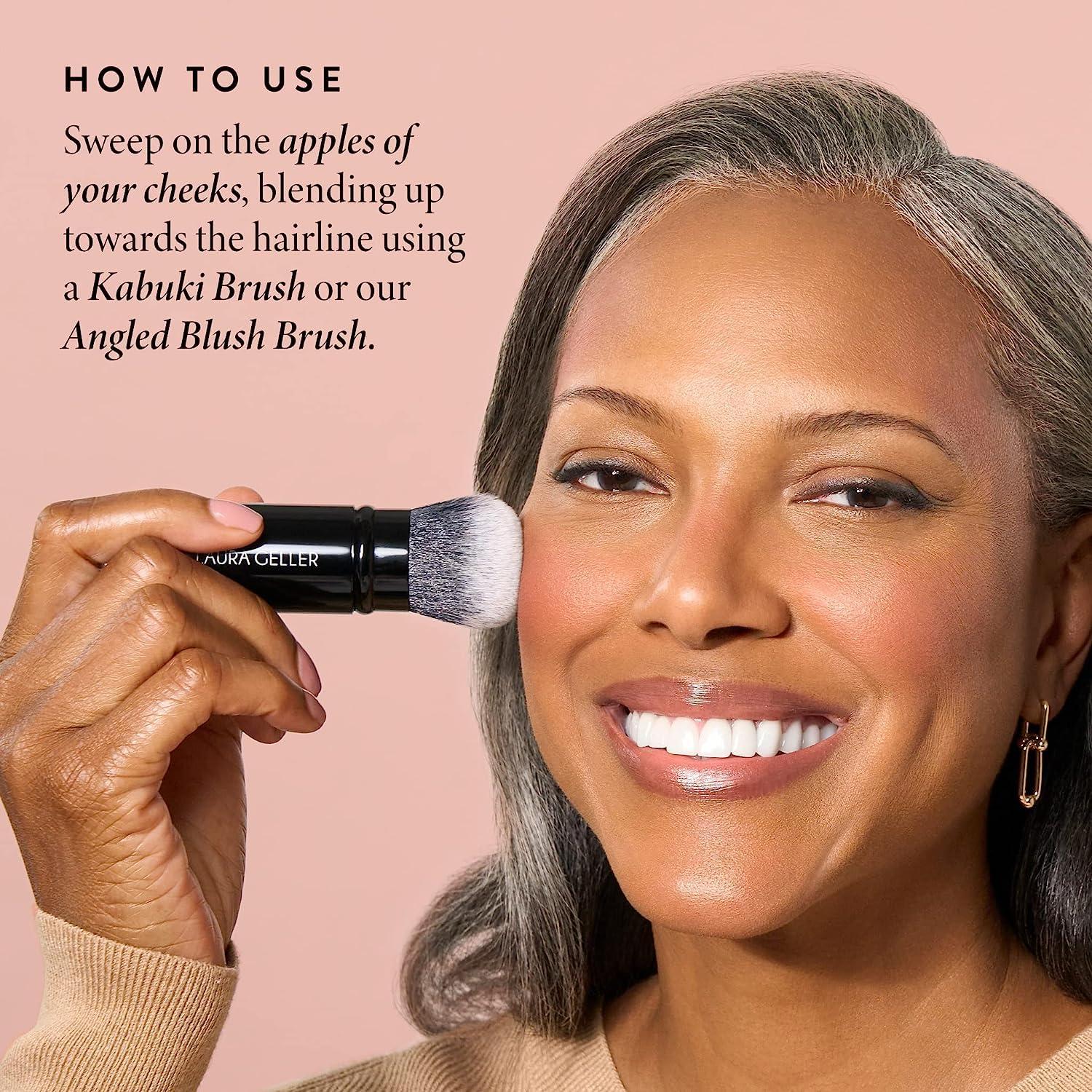 imageLAURA GELLER NEW YORK Baked BlushnBronze Marbleized 2in1 Sculpting Bronzer Blush  Rose Bronze  Contour Face with a Radiant Flush05 Berry Bronze