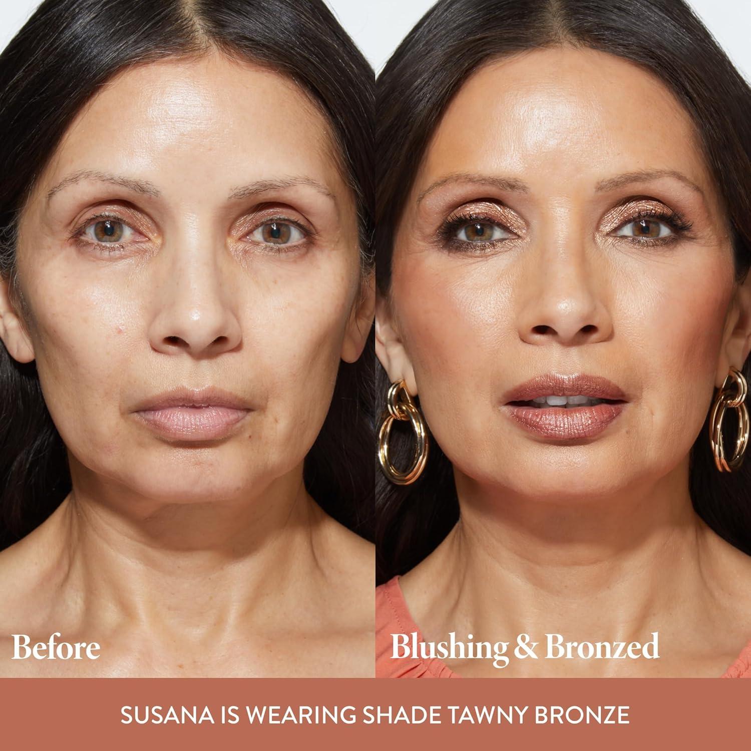 imageLAURA GELLER NEW YORK Baked BlushnBronze Marbleized 2in1 Sculpting Bronzer Blush  Rose Bronze  Contour Face with a Radiant Flush07 Tawny Bronze