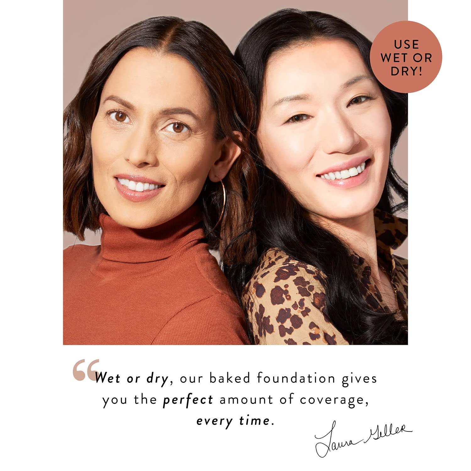 imageLAURA GELLER NEW YORK Baked Double Take Powder Foundation  Medium  Buildable Medium to Full Coverage  Matte FinishMedium1