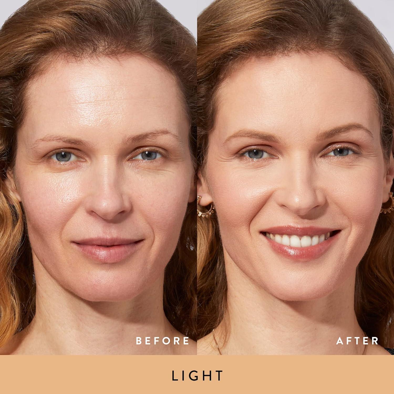 imageLAURA GELLER NEW YORK Get Glowing Kit 2pc Baked BalancenGlow Illuminating Powder Foundation Toffee  Airbrush Kabuki Makeup Brush03 Light