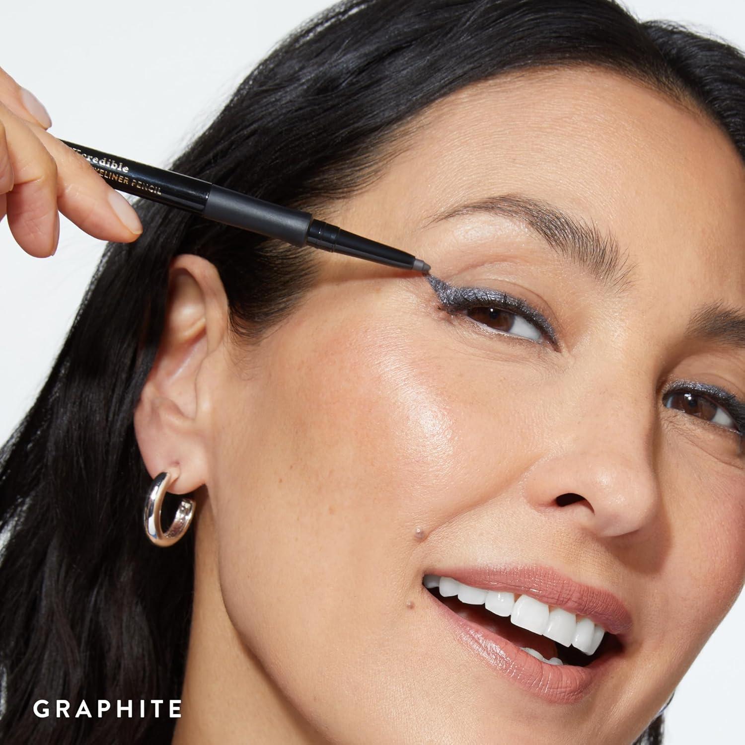 imageLAURA GELLER NEW YORK INKcredible Gel Eyeliner  After Midnight  Waterproof Smudgeproof Eyeliner Pencil  Built in Sharpener04 Graphite