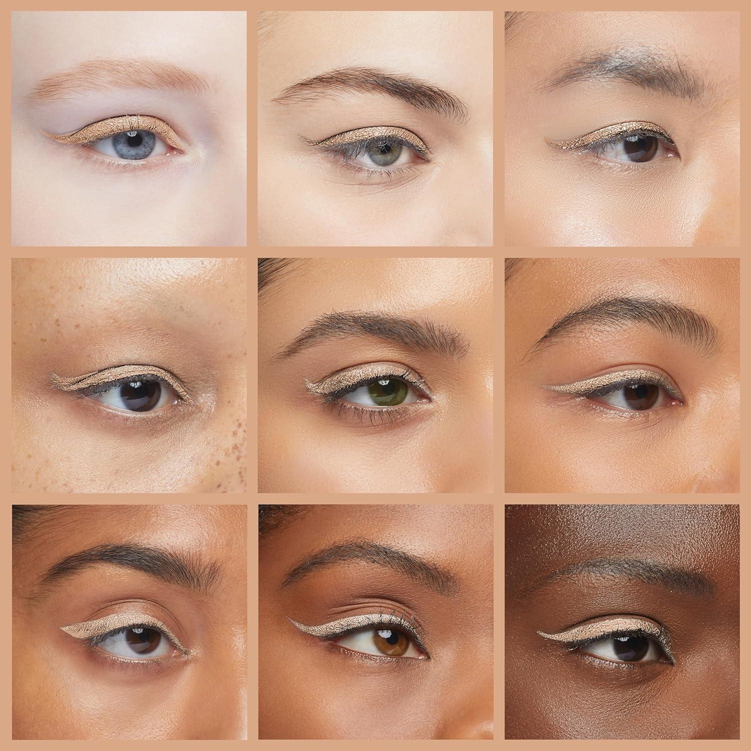 imageLAURA GELLER NEW YORK INKcredible Gel Eyeliner  After Midnight  Waterproof Smudgeproof Eyeliner Pencil  Built in Sharpener08 BeigetoBeige