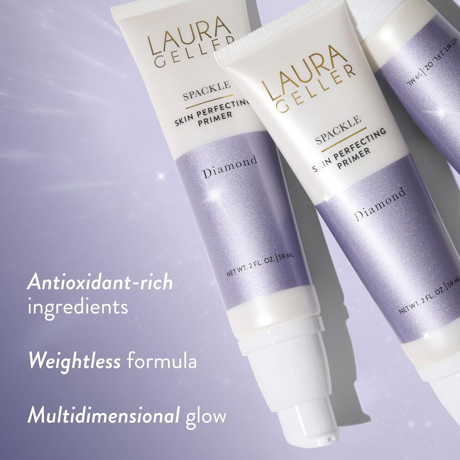 imageLAURA GELLER NEW YORK Illuminating Duo Baked BalancenGlow Illuminating Foundation Fair  Spackle SkinPerfecting Makeup Primer Diamond