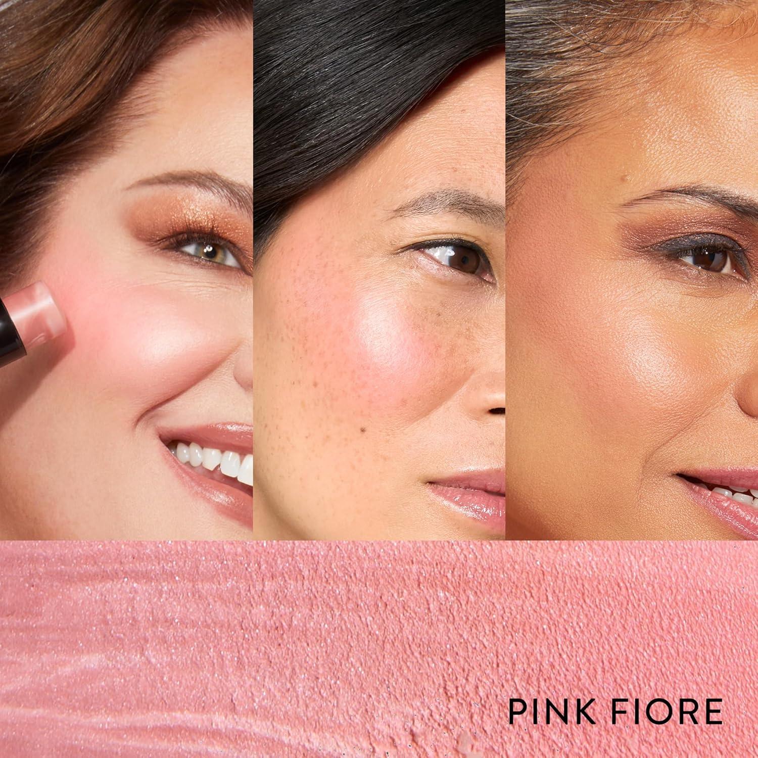 imageLAURA GELLER NEW YORK Italian Marble Blush Makeup Stick  Cream Finish Marbleized Blush for Cheeks Apricot Spritz01 Pink Fiore