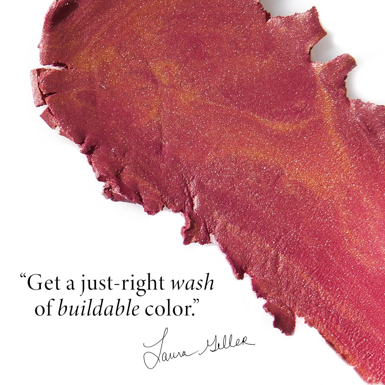 imageLAURA GELLER NEW YORK Italian Marble Blush Makeup Stick  Cream Finish Marbleized Blush for Cheeks Apricot Spritz03 Doro Berry