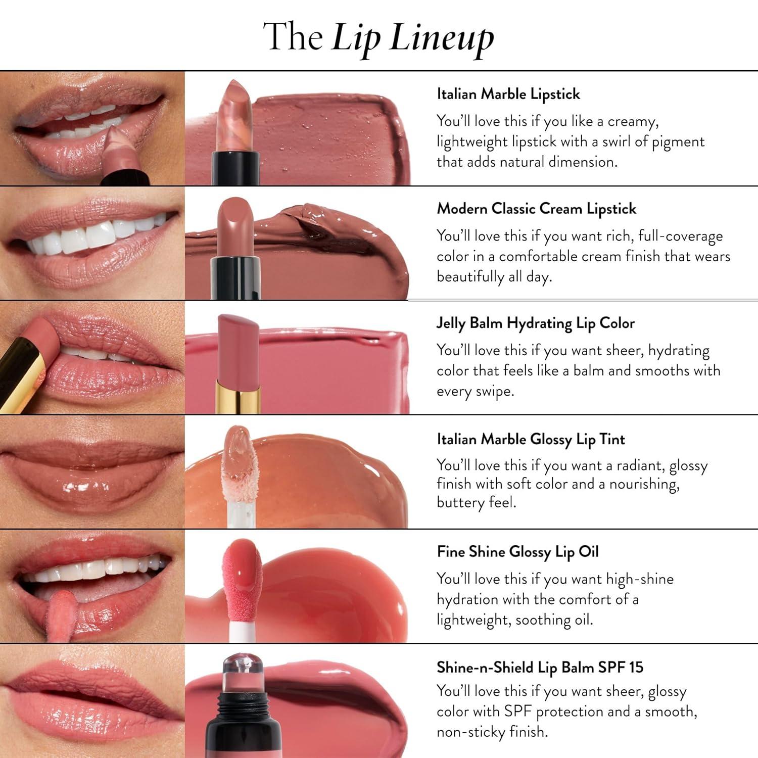 imageLAURA GELLER NEW YORK Italian Marble Glossy Lip Tint  Moisturizing Lip Gloss  Enriched with Shea Mango and Cocoa Butters 01 Brunch Mimosa01 Brunch Mimosa