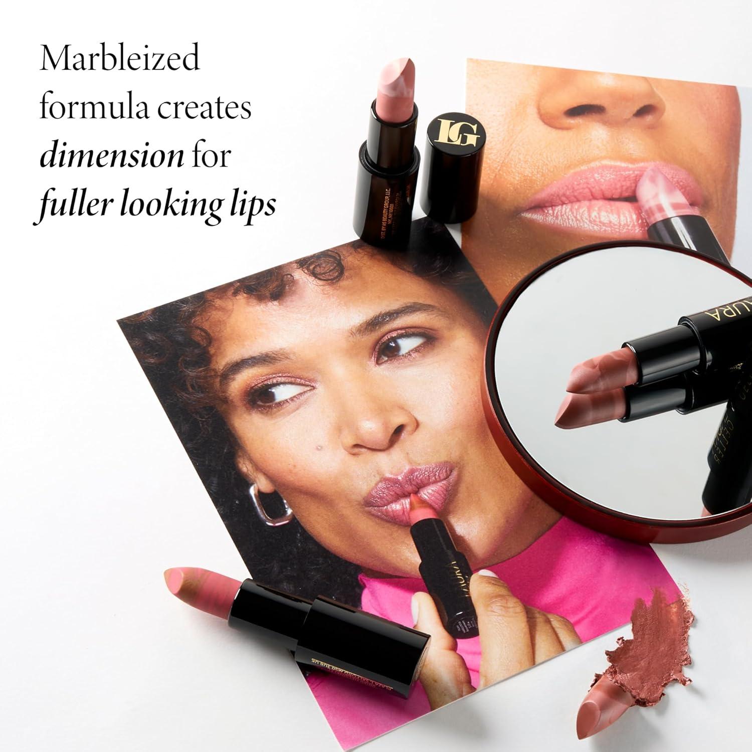 imageLAURA GELLER NEW YORK Italian Marble Sheer Lipstick  Prego  Hydrating ampamp Lightweight  Vitamin E ampamp Caster Seed Oil  Cream Finish06 Strawberry Toffee