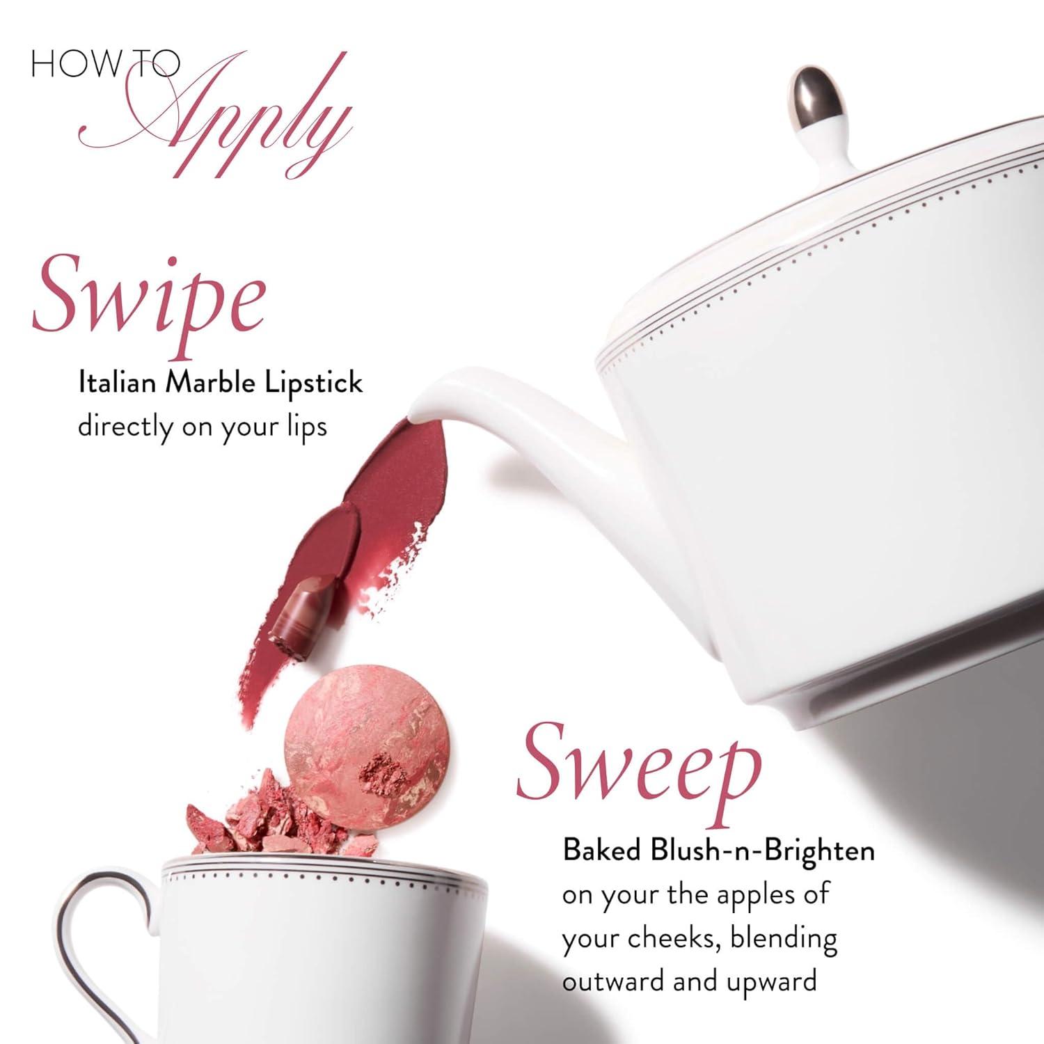 imageLAURA GELLER NEW YORK Its a Pink Thing Marbleized Makeup Collection  Limited Edition Blush ampamp Lipstick Gift Set  Marbleized Baked Blush ampamp Hydrating Lipstick  Perfect for Mothers Day Gifting