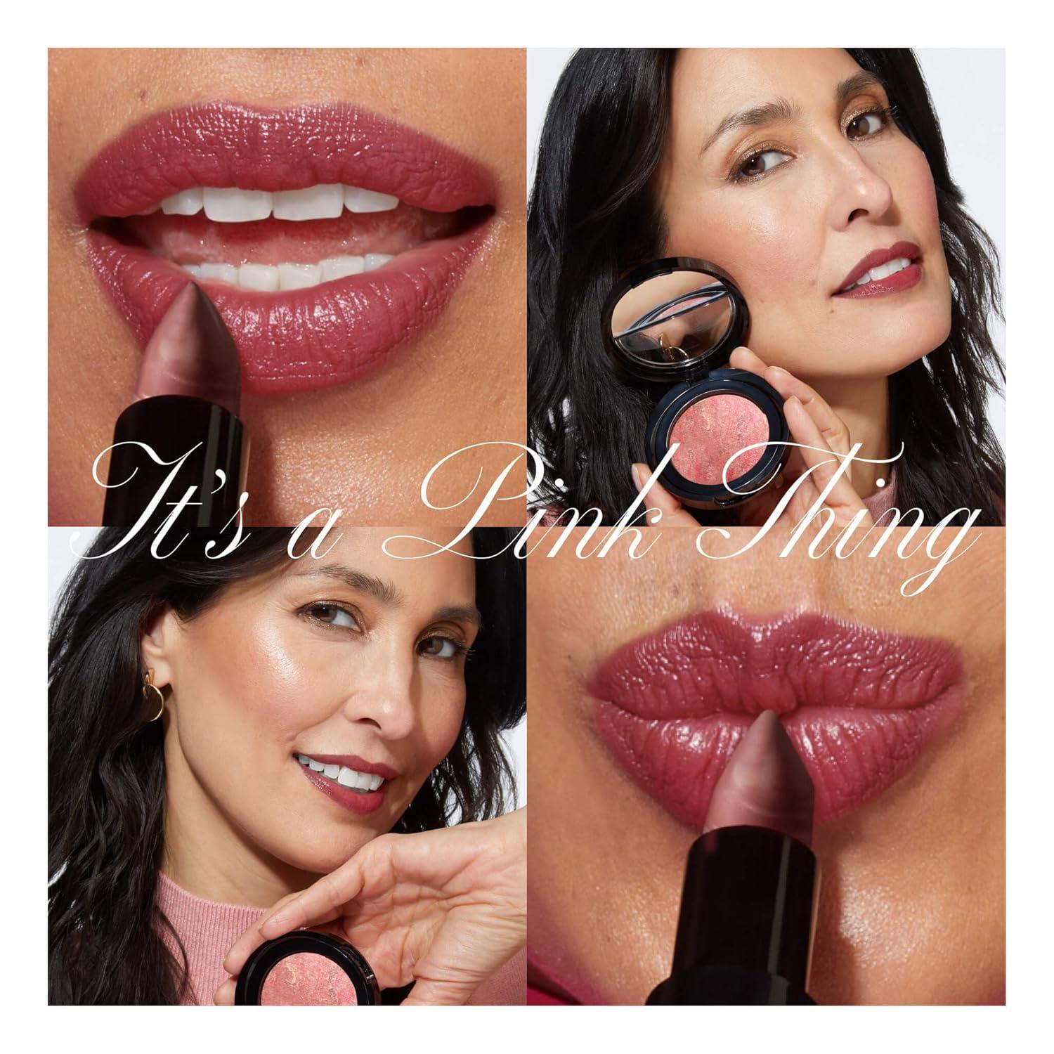 imageLAURA GELLER NEW YORK Its a Pink Thing Marbleized Makeup Collection  Limited Edition Blush ampamp Lipstick Gift Set  Marbleized Baked Blush ampamp Hydrating Lipstick  Perfect for Mothers Day Gifting