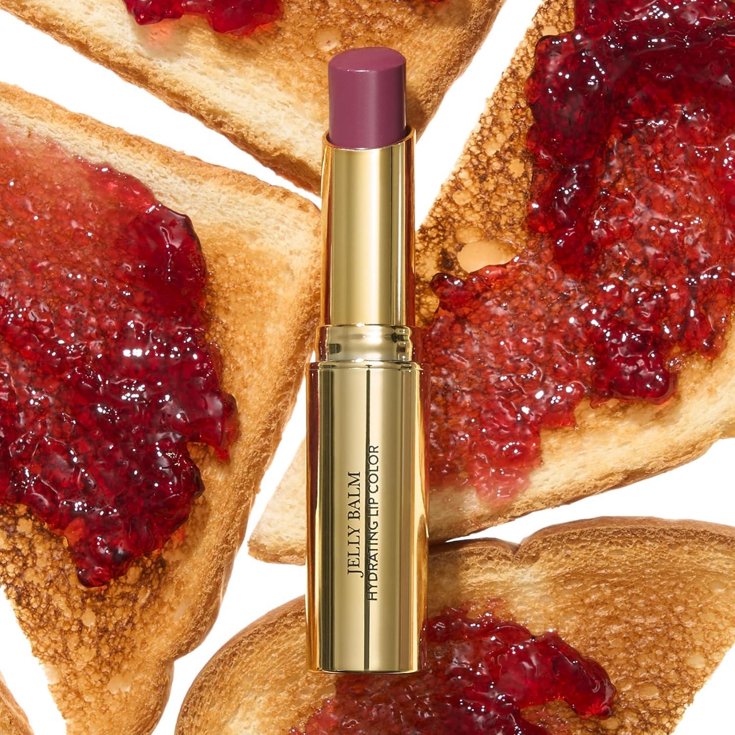 imageLAURA GELLER NEW YORK Jelly Balm Moisturizing Tinted Lip Balm  A Latte Love  Hydrating Vitamin E  SemiShine Finish08 Jammin