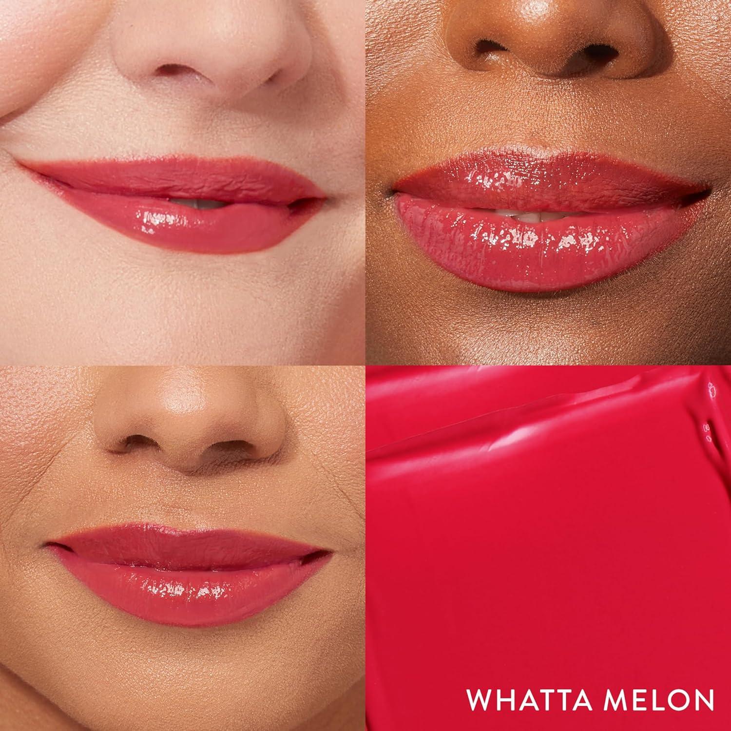 imageLAURA GELLER NEW YORK Jelly Balm Moisturizing Tinted Lip Balm  A Latte Love  Hydrating Vitamin E  SemiShine Finish09 Whatta Melon