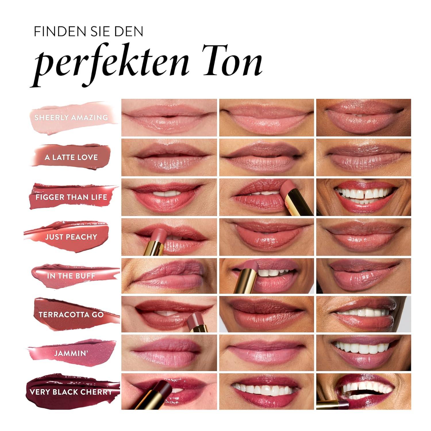 imageLAURA GELLER NEW YORK Jelly Balm Moisturizing Tinted Lip Balm  A Latte Love  Hydrating Vitamin E  SemiShine Finish12 Terracotta Go