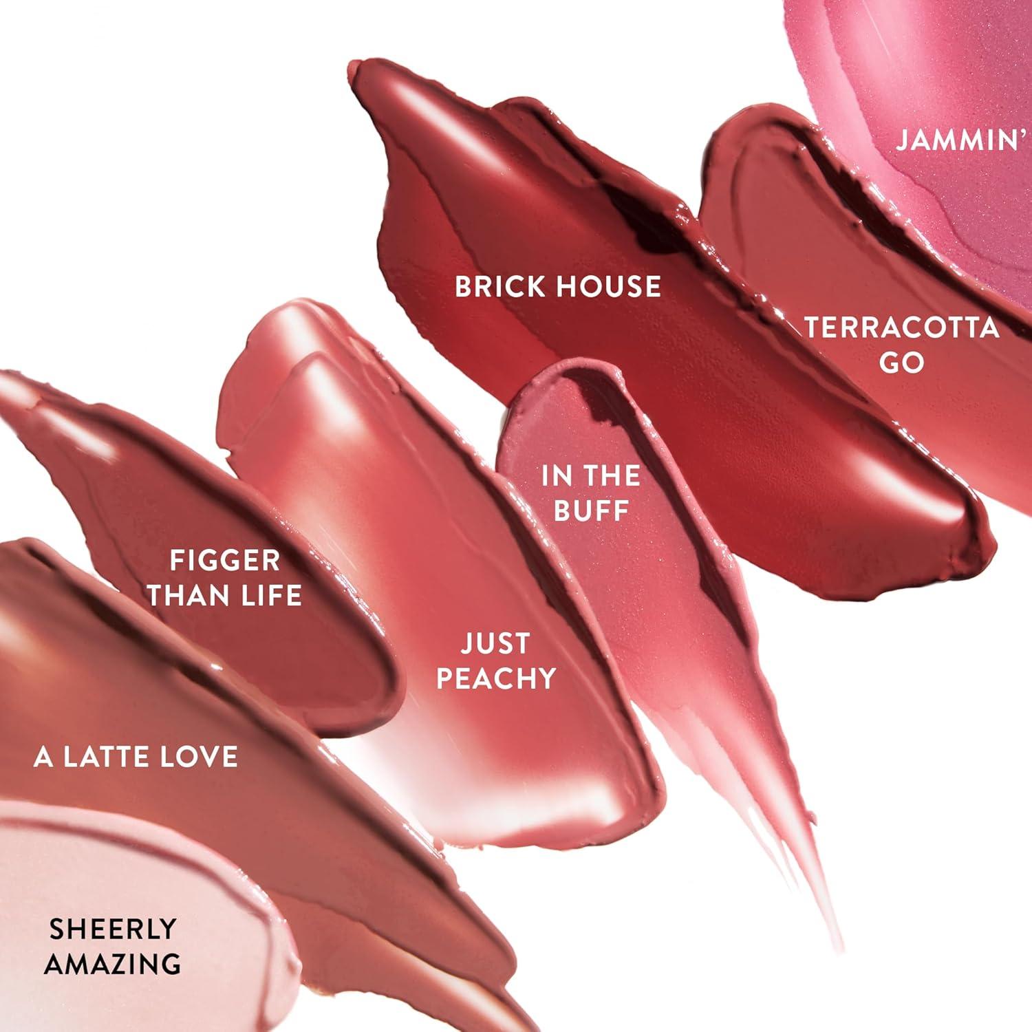 imageLAURA GELLER NEW YORK Jelly Balm Moisturizing Tinted Lip Balm  A Latte Love  Hydrating Vitamin E  SemiShine FinishIn the Buff  Sheerly Amazing