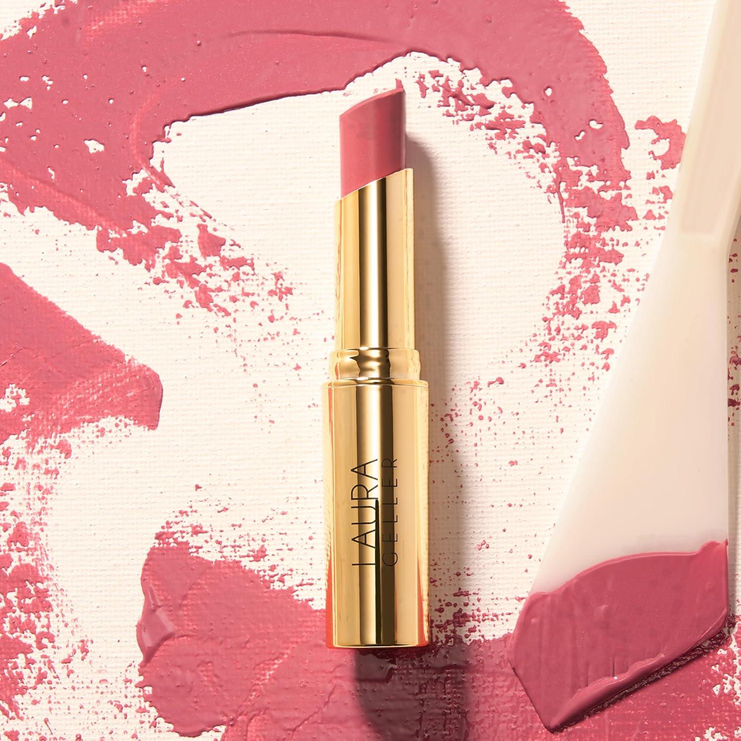 imageLAURA GELLER NEW YORK Jelly Balm Moisturizing Tinted Lip Balm  A Latte Love  Hydrating Vitamin E  SemiShine FinishIn the Buff  Sheerly Amazing