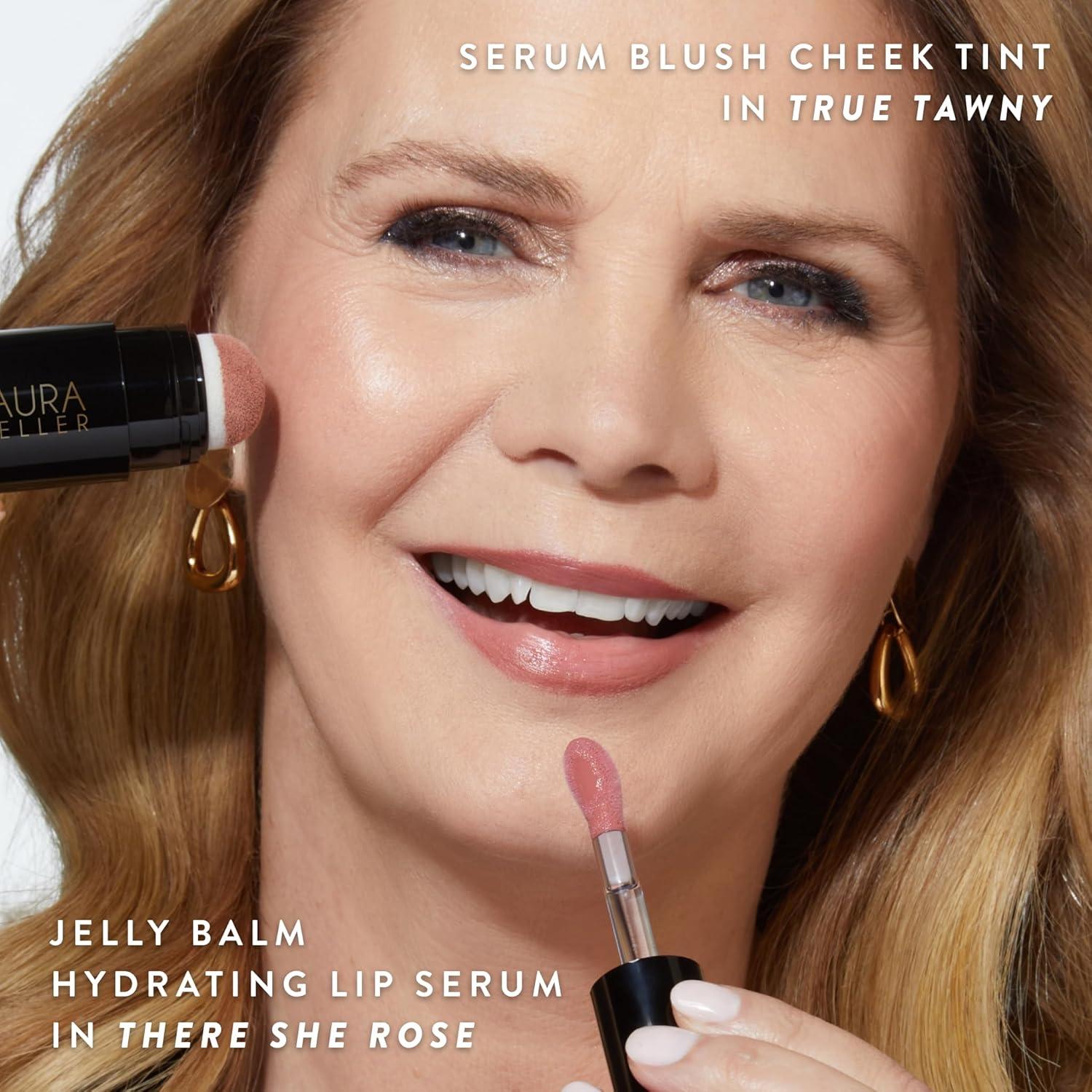 imageLAURA GELLER NEW YORK Jelly Balm Nourishing Lip Oil Serum  Hydrating Lip Boost Treatment Moisturizing Lip Repair  Soothe Dry Chapped Lips Pink Out LoudMocha Me Crazy