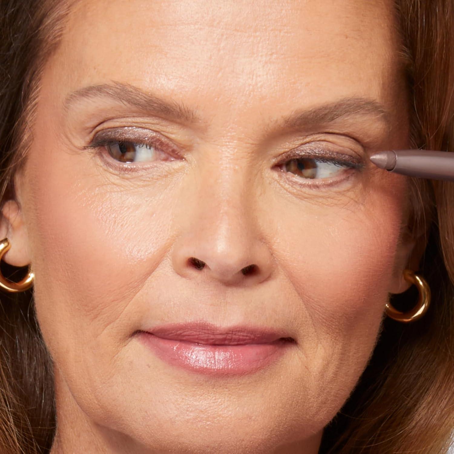 imageLAURA GELLER NEW YORK Kajal Longwear Kohl Eyeliner Pencil Duo  Deep Black ampamp Smoky Taupe  Caffeine and Vitamin E  Smooth ampamp Blendable Liner  BuiltIn Sharpener08 Soft Slate