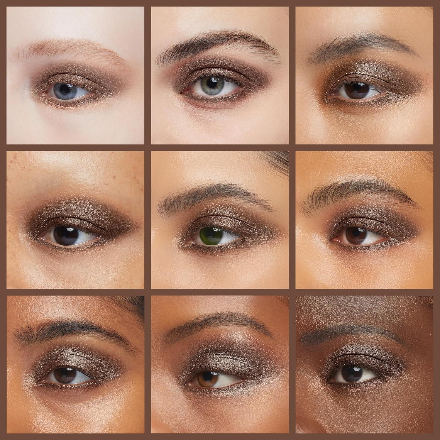 imageLAURA GELLER NEW YORK Kajal Longwear Kohl Eyeliner Pencil Duo  Deep Black ampamp Smoky Taupe  Caffeine and Vitamin E  Smooth ampamp Blendable Liner  BuiltIn Sharpener14 Midnight Kohl