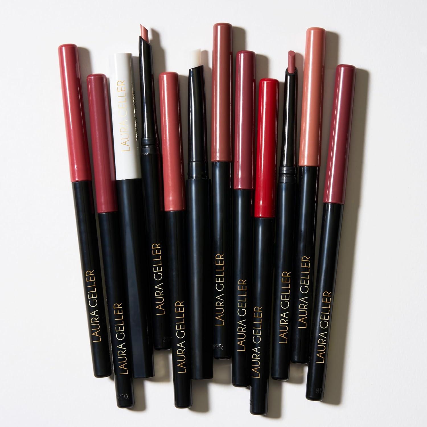 imageLAURA GELLER NEW YORK Modern Classic Lip Liner Luxurious Creamy Long Lasting Lip Liner Prevents Feathering and Fading Ritzy RedInvisible Liner