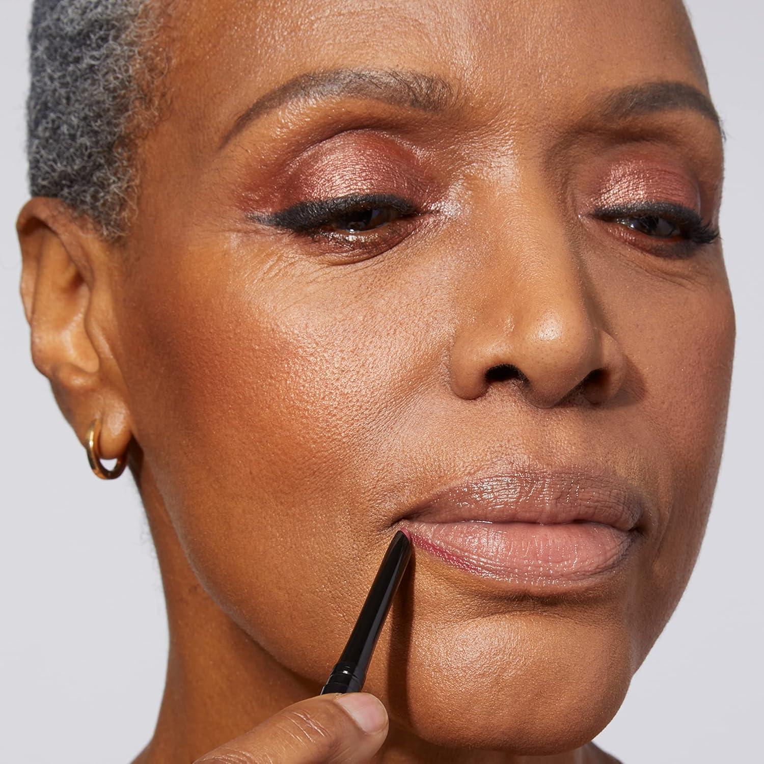 imageLAURA GELLER NEW YORK Modern Classic Lip Liner Luxurious Creamy Long Lasting Lip Liner Prevents Feathering and Fading Ritzy RedMajor Mauve Liner