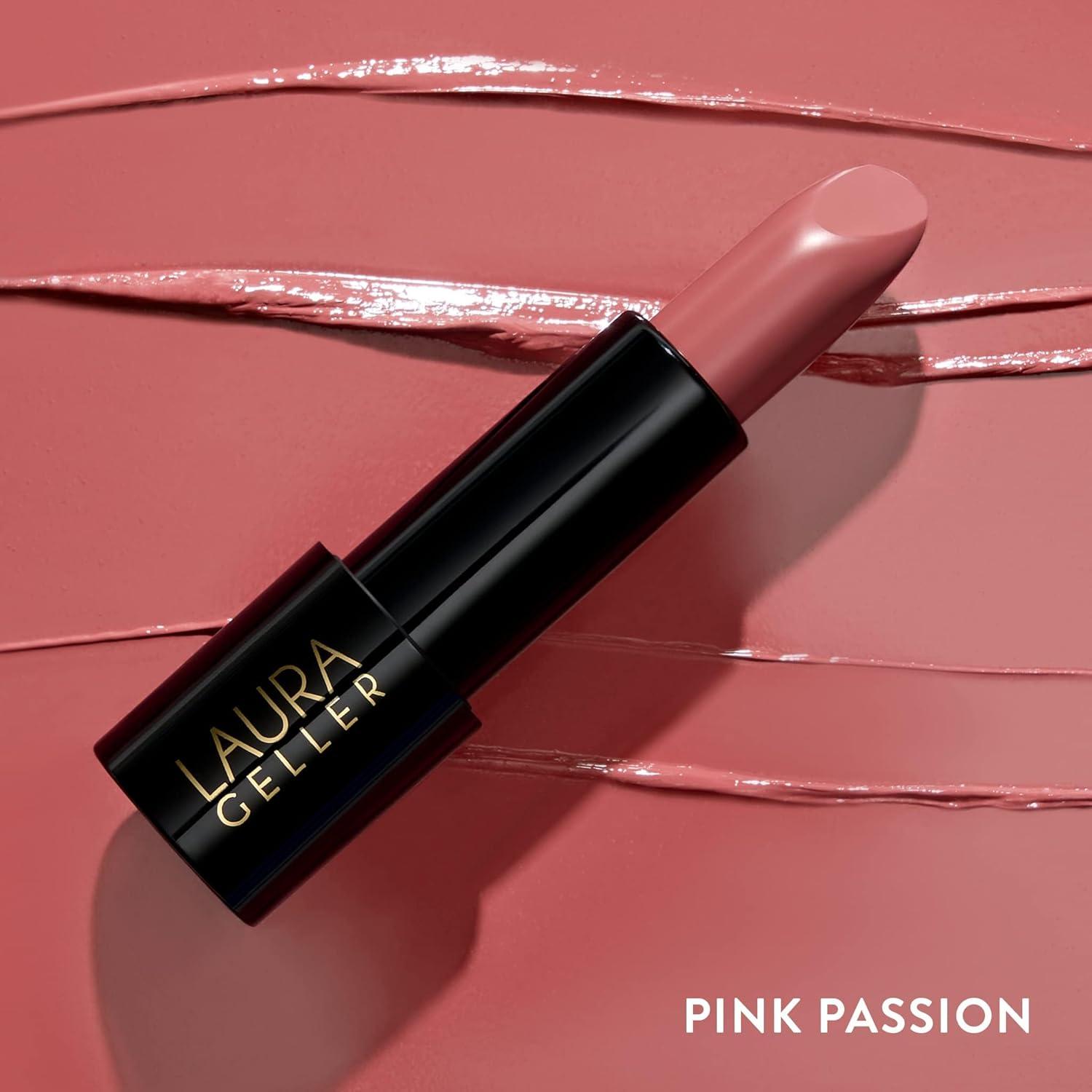 imageLAURA GELLER NEW YORK Modern Classic Lipstick  Pink Passion  UltraRich Color  Luxurious and Lightweight  Cream FinishPink Passion