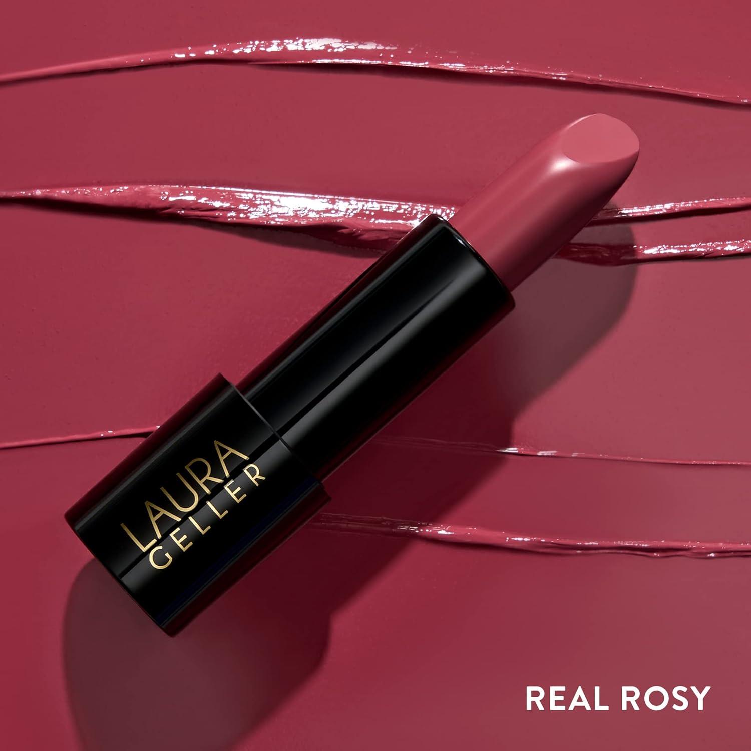 imageLAURA GELLER NEW YORK Modern Classic Lipstick  Pink Passion  UltraRich Color  Luxurious and Lightweight  Cream FinishReal Rosy