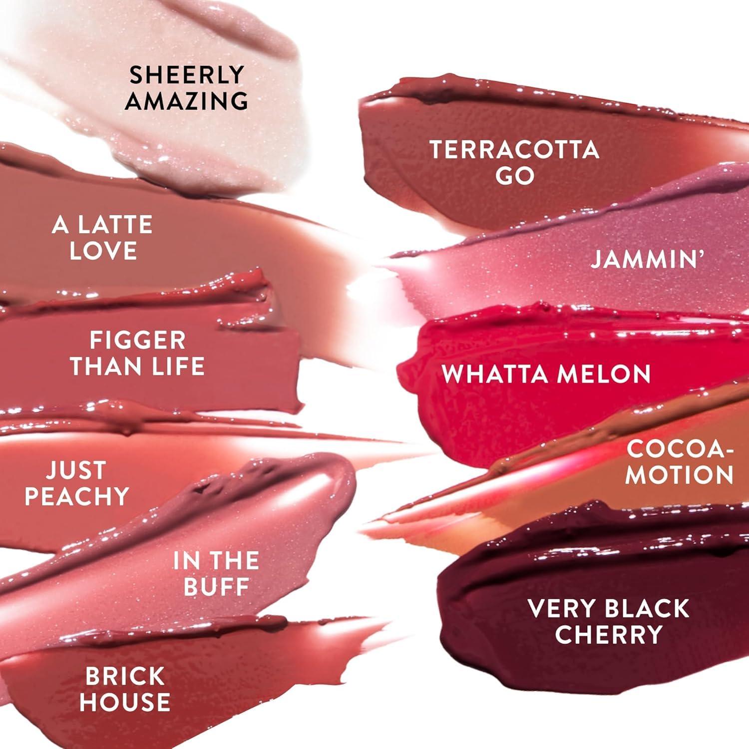 imageLAURA GELLER NEW YORK Own Your Age Kit Best of the Best Palette  Jelly Balm Tinted Lip Color Figger Than Life  Retractable Angled Kabuki Brush