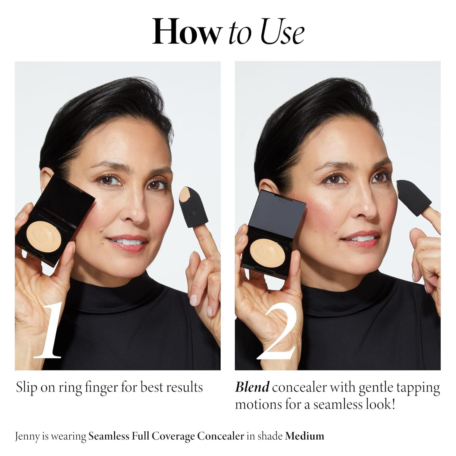 imageLAURA GELLER NEW YORK Precision Blending Sponge for Face Makeup  Mini Finger Sponge  Angled